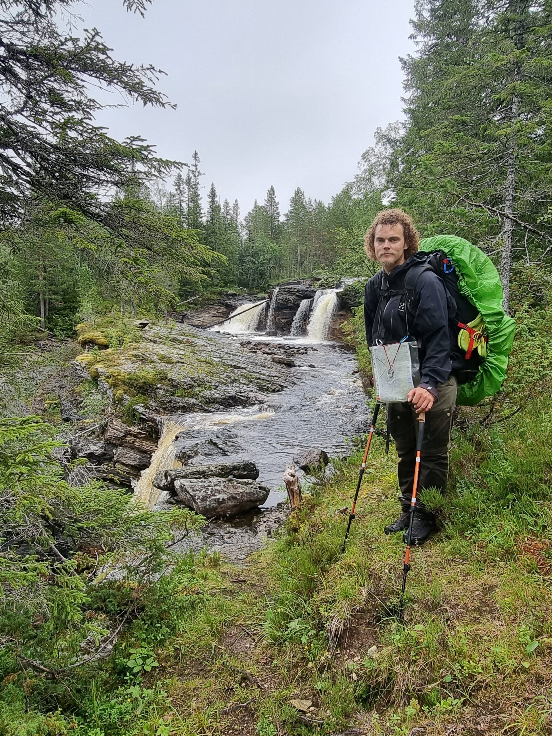 Read more about the article Day 102 – Flott terreng og utsikt ned til veien (Great terrain and view down to the road)