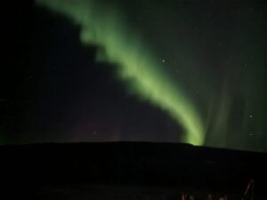 Read more about the article Day 120 – Nordlys på hviledagen (Northern Light and a rest day)